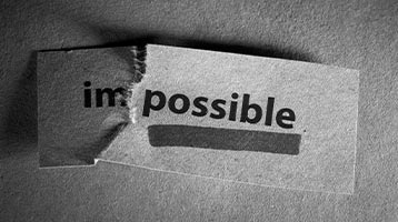 Changing the 'impossible' mindset